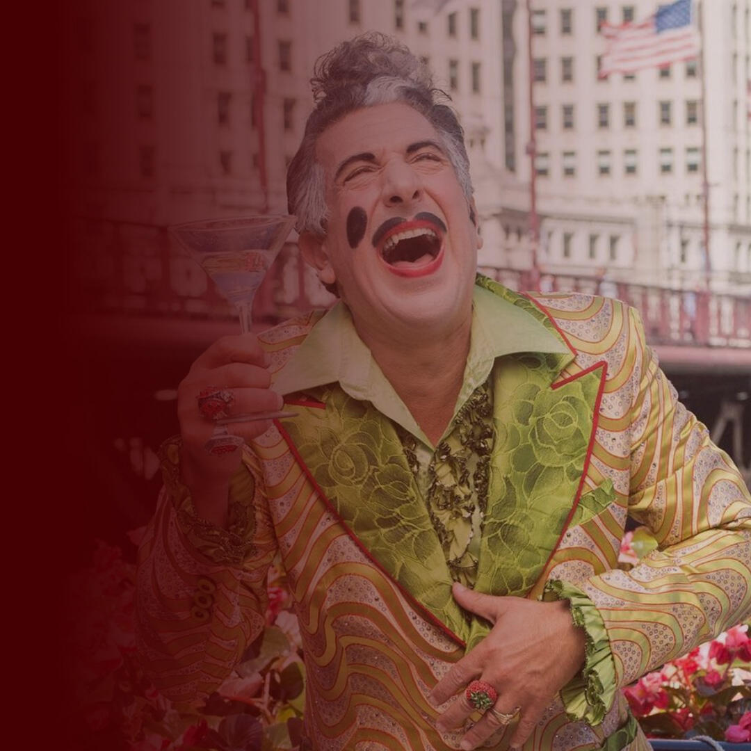 Frank Ferrante as Caesar in Teatro ZinZanni dinner show